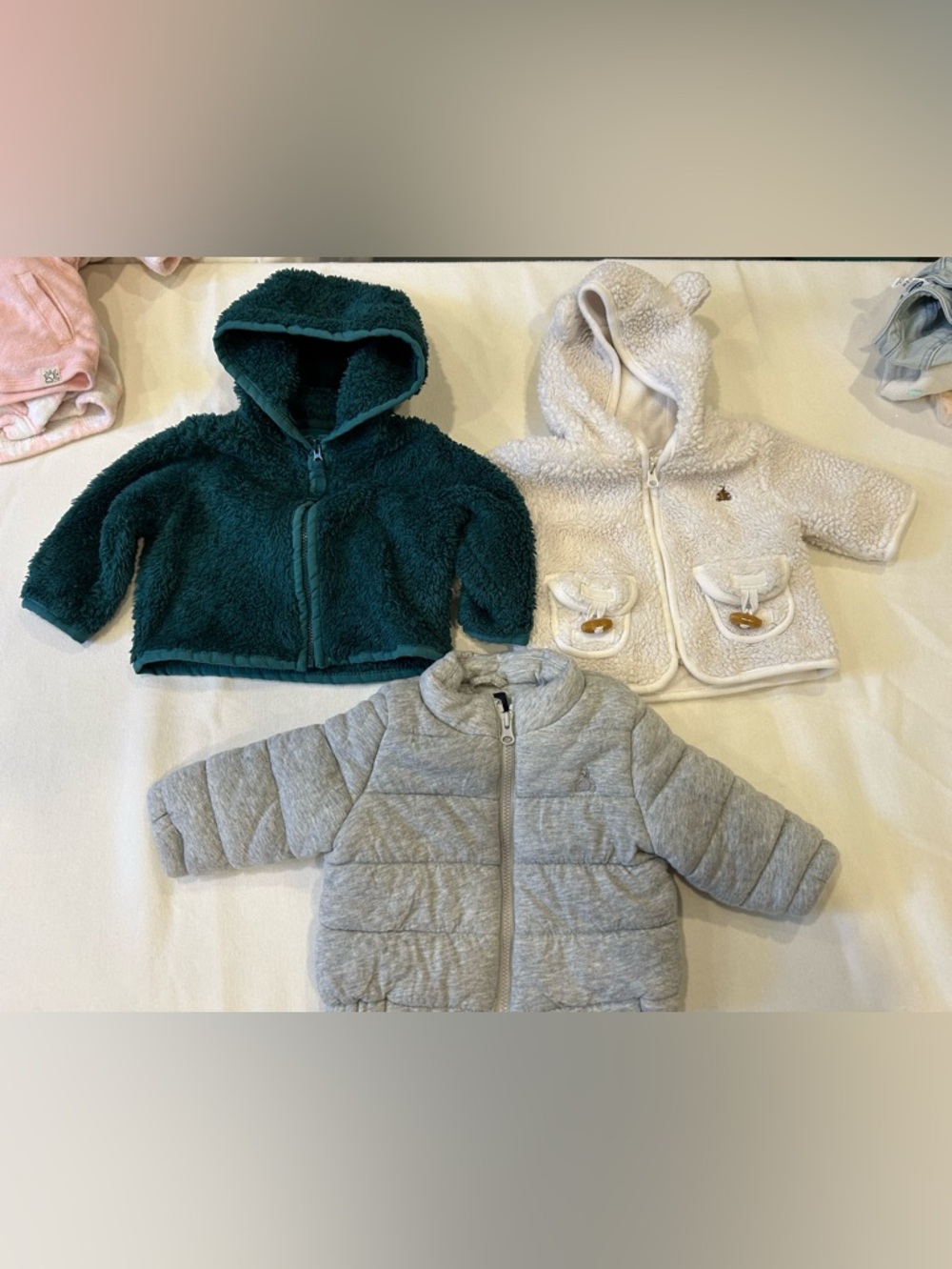 Warm baby jacket bundle